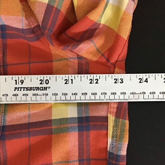 L.L. Bean‎ Men's Traditional Fit BeanFlex All Season Plaid Flannel Shirt M Reg - Picture 5 of 8